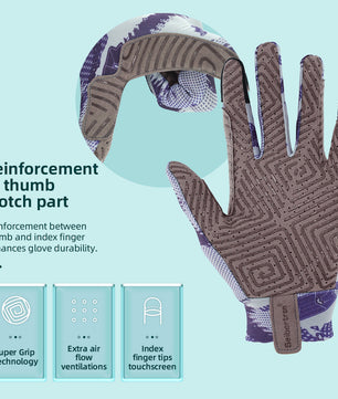 Seibertron Youth S.P.S.G-4 Horse Riding Touchscreen UPF100+ UV Sun Glove