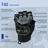 Seibertron SPS-7H Superior Protection Series Half-Finger Motorcycle Riding Gloves