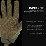 Seibertron T.B.F.I.G Tactical Outdoor Gloves, Breathable Flexible Rubber Impact Protection, Touchscreen, CE Rated Tac Gloves