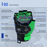 Seibertron SPS-7H Superior Protection Series Half-Finger Motorcycle Riding Gloves