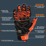 Seibertron SPS2 Plus Summer Moto Gloves – Genuine Leather, Breathable, Carbon Fiber, Abrasion-Resistant, Anti-Slip Design for Enhanced Comfort and Protection