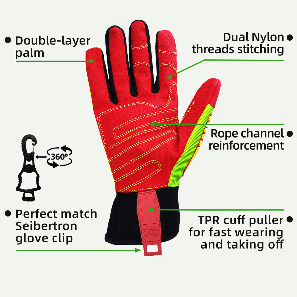 Seibertron HIGH-VIS HRIG Anti Impact Work Gloves Seibertron HIGH-VIS HRIG Anti Impact Work Gloves