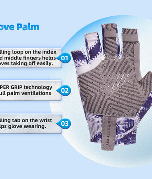Seibertron Youth S.P.S.G-2 UPF100+ Sun/UV Protection Fishing Glove