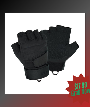 Seibertron S.O.L.A.G 1/2 Finger / Fingerless / Half Finger Multi-function Sports Gloves