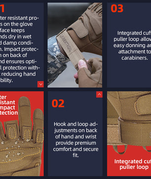 Seibertron Men Or Women XXS to XXL Fingerless/Half Finger Sports Outdoor Tactical Gloves