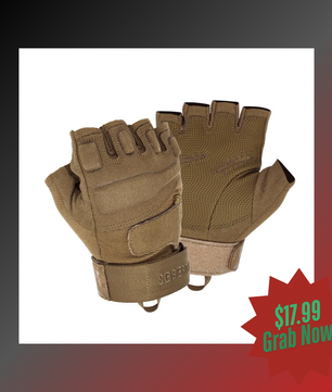 Seibertron S.O.L.A.G 1/2 Finger / Fingerless / Half Finger Multi-function Sports Gloves