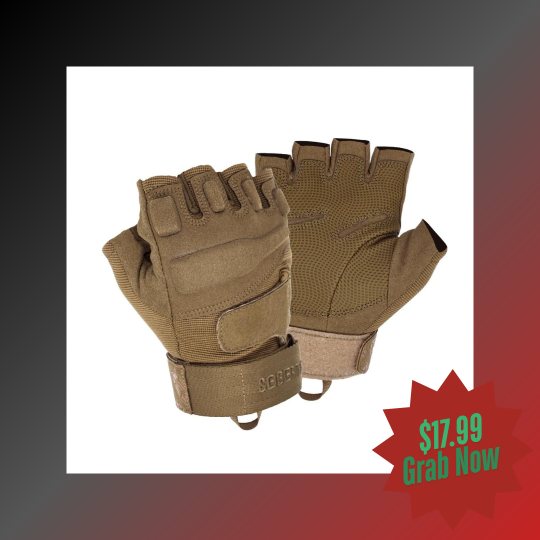 Seibertron S.O.L.A.G 1/2 Finger / Fingerless / Half Finger Multi-function Sports Gloves