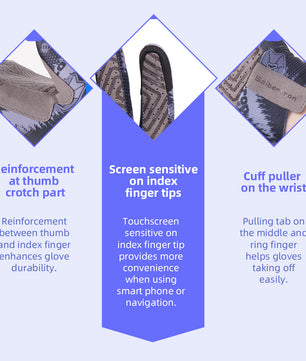 Seibertron Youth S.P.S.G-1 UPF100+ Sun/UV Protection Touchscreen Glove