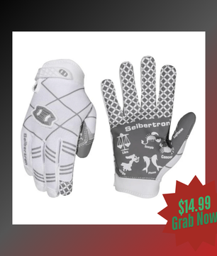 Seibertron Pro 3.0 Twelve Constellations Elite Ultra-Stick Sports Receiver Glove Football Gloves Youth