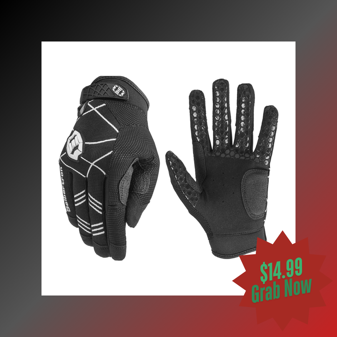 Seibertron Adult B-A-R PRO 2.0 Signature Baseball/Softball Batting Gloves Super Grip Finger