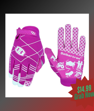 Seibertron Pro 3.0 Twelve Constellations Elite Ultra-Stick Sports Receiver Glove Football Gloves Youth