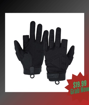 Seibertron Adult Or Youth S.O.L.A.G Sports Outdoor Water Resistant Full Finger Touchscreen Gloves