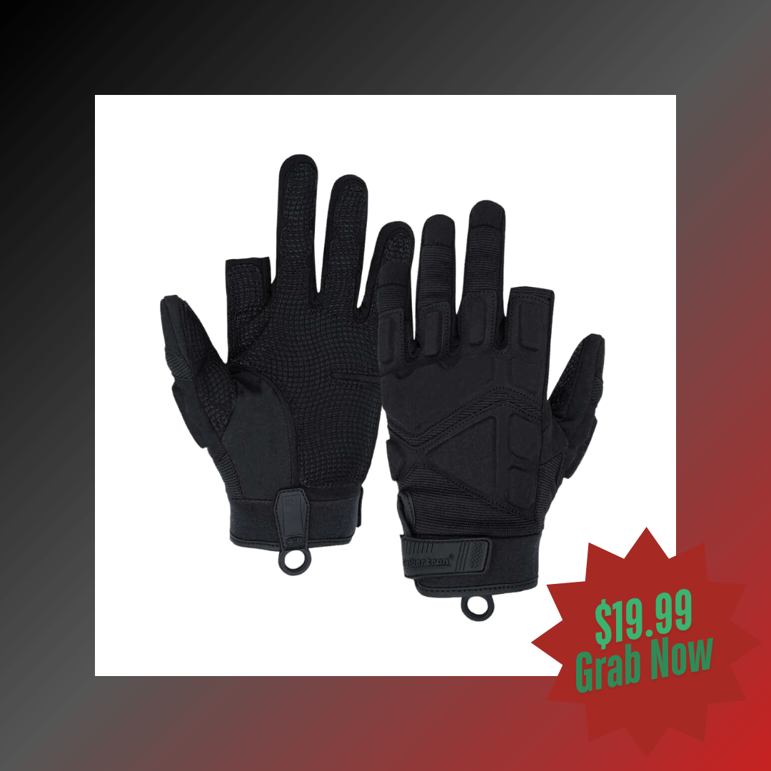 Seibertron Adult Or Youth S.O.L.A.G Sports Outdoor Water Resistant Full Finger Touchscreen Gloves