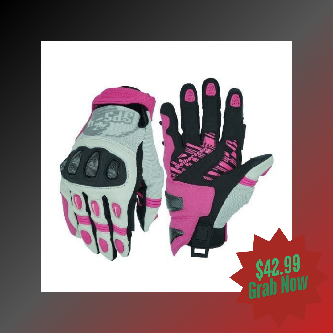 Seibertron SPS-4 Winter Cold Weather Motorcycle Gloves Rainproof Riding with Touchscreen Warm Gauntlet for Men and Women