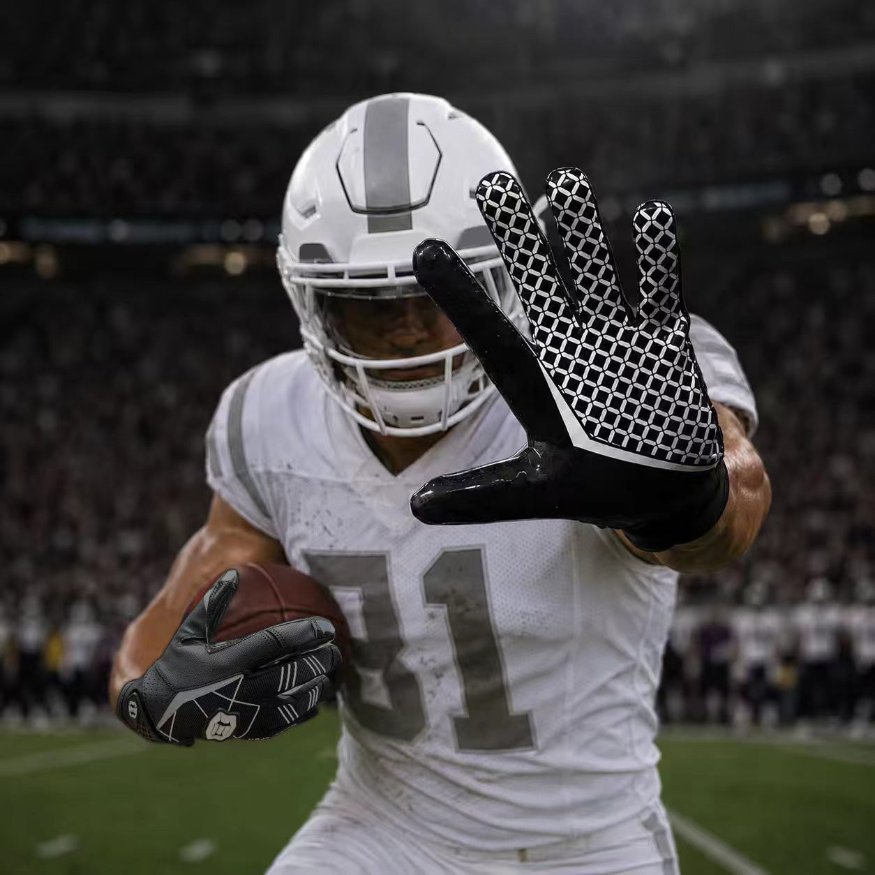 Seibertron Pro 3.0 Elite Ultra-Stick Sports Receiver Glove Football Gloves Cornerback Gloves