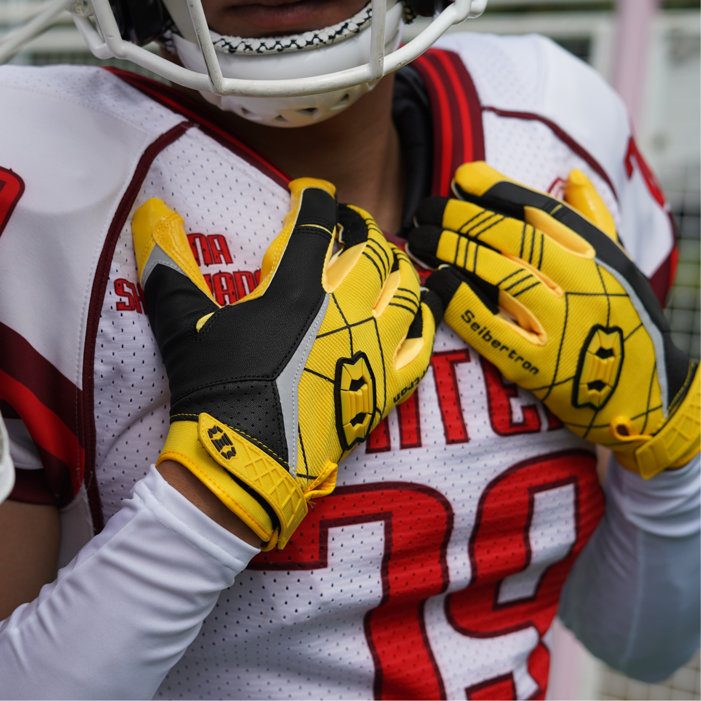 Seibertron Pro 3.0 Elite Ultra-Stick Sports Receiver Glove Football Gloves Cornerback Gloves