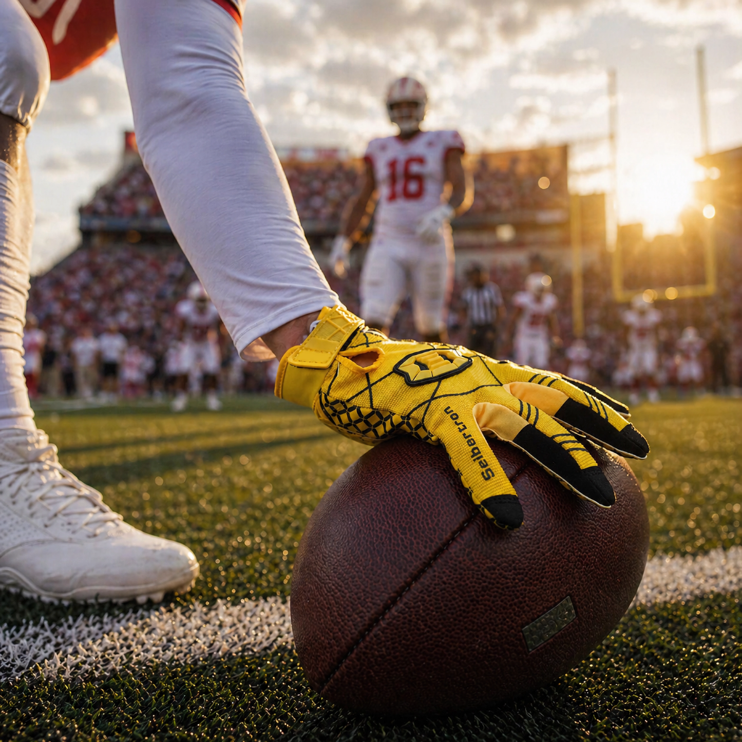 Seibertron Pro 3.0 Elite Ultra-Stick Sports Receiver Glove Football Gloves Cornerback Gloves