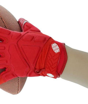 Seibertron Youth G.A.R.G 2.0 Gel-Filled Anti-Impact Ultra-Stick Football Receiver Gloves – Patented Technology for Maximum Grip & Protection