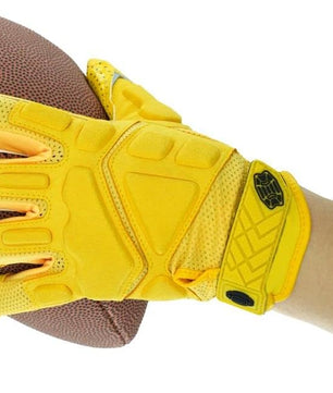 Seibertron Youth G.A.R.G 2.0 Gel-Filled Anti-Impact Ultra-Stick Football Receiver Gloves – Patented Technology for Maximum Grip & Protection