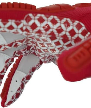 Seibertron Youth Full Finger Lineman 2.0 Padded Palm Football Receiver Gloves, Flexible TPR Impact Protection Back of Hand Glove