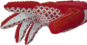 Seibertron Youth Full Finger Lineman 2.0 Football Gloves – Padded Palm, Flexible TPR Impact Protection, & Enhanced Grip