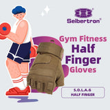 Seibertron S.O.L.A.G 1/2 Finger / Fingerless / Multi-function Sports Half Finger Gloves - Seibertron