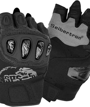 Seibertron Youth SPS-2/SPS-5 Unisex Touchscreen Motorcycle Gloves for Road Racing and MTB Sports