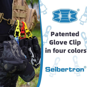 Seibertron Work Gloves Grabber Clip: Attach to Pants for Easy Access