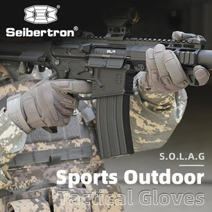 Seibertron Adult Or Youth S.O.L.A.G Sports Outdoor Water Resistant Full Finger And Half Finger Touchscreen Gloves