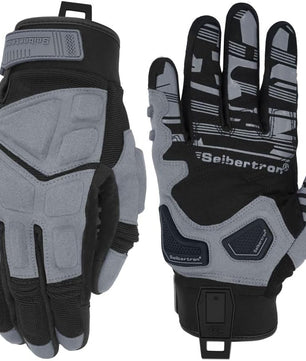Seibertron Adult SPS-1 Unisex Full Finger Touchscreen Gloves for Road Racing, MTB, BMX, ATV, and Off-Road Adventures