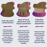 Seibertron S.O.L.A.G 1/2 Finger / Fingerless / Multi-function Sports Half Finger Gloves - Seibertron