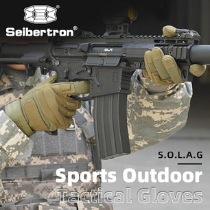 Seibertron Adult Or Youth S.O.L.A.G Sports Outdoor Water Resistant Full Finger And Half Finger Touchscreen Gloves