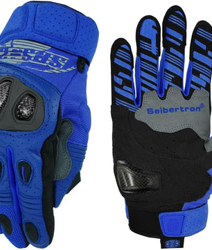 Seibertron Youth SPS-2/SPS-5 Unisex Touchscreen Motorcycle Gloves for Road Racing and MTB Sports