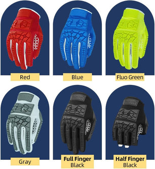 Seibertron Youth Full Finger Lineman 2.0 Padded Palm Football Receiver Gloves, Flexible TPR Impact Protection Back of Hand Glove