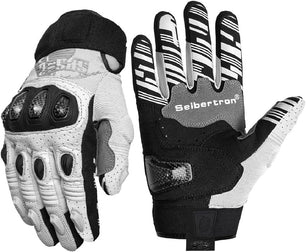 Seibertron Adult SPS-2/SPS-5 Unisex Touchscreen Road Racing Motorcycle MTB Sports Gloves