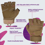 Seibertron S.O.L.A.G 1/2 Finger / Fingerless / Multi-function Sports Half Finger Gloves - Seibertron