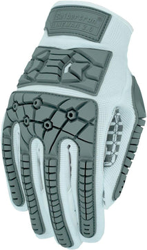 Seibertron Youth Full Finger Lineman 2.0 Football Gloves – Padded Palm, Flexible TPR Impact Protection, & Enhanced Grip