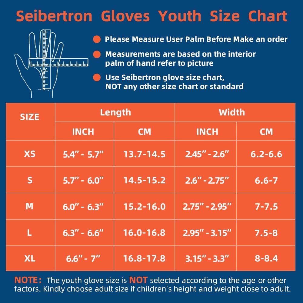 Seibertron Pro 3.0 Twelve Constellations Elite Ultra-Stick Sports Receiver Glove Football Gloves Youth