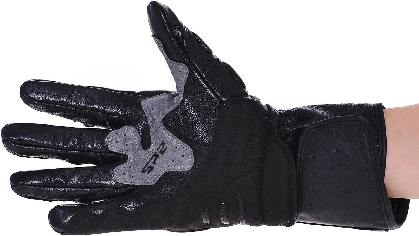 Seibertron SP2 SP-2 ADULT On-Road Street Racing Motorcycle Gloves Genuine Leather Gloves