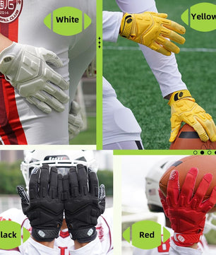 Seibertron Youth G.A.R.G 2.0 Gel-Filled Anti-Impact Ultra-Stick Football Receiver Gloves – Patented Technology for Maximum Grip & Protection