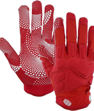 Seibertron Youth G.A.R.G 2.0 Gel-Filled Anti-Impact Ultra-Stick Football Receiver Gloves – Patented Technology for Maximum Grip & Protection