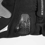 Seibertron SPW-2 Carbon Fiber Hard Knuckle Waterproof Touchscreen Leather Motorcycle Gloves - Seibertron
