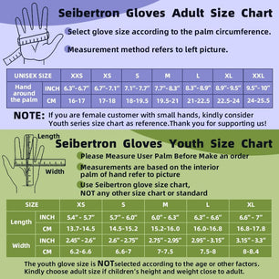 Seibertron Adult B-A-R PRO 2.0 Signature Baseball/Softball Batting Gloves Super Grip Finger