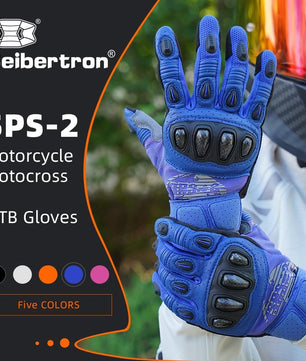 Seibertron Youth SPS-2/SPS-5 Unisex Touchscreen Motorcycle Gloves for Road Racing and MTB Sports