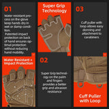 Seibertron Men Or Women XXS to XXL Fingerless/Half Finger S.O.L.A.G 2.0 Sports Outdoor Tactical Gloves - Seibertron