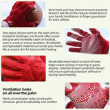 Seibertron Youth G.A.R.G 2.0 Gel-Filled Anti-Impact Ultra-Stick Football Receiver Gloves – Patented Technology for Maximum Grip & Protection