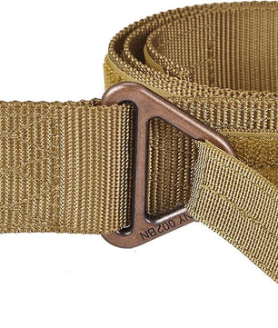 Cinturón táctico de combate militar Seibertron TDU de 1,75 pulgadas de nailon para hombre, con hebilla de metal para CQB/Riggers
