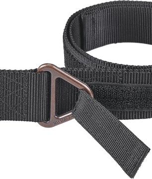 Cinturón táctico de combate militar Seibertron TDU de 1,75 pulgadas de nailon para hombre, con hebilla de metal para CQB/Riggers