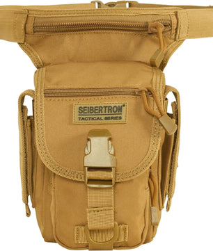 Bolsa de pierna Seibertron multiusos impermeable para deportes, carreras, motocicletas, herramientas, teléfono, viaje