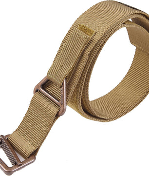 Cinturón táctico de combate militar Seibertron TDU de 1,75 pulgadas de nailon para hombre, con hebilla de metal para CQB/Riggers